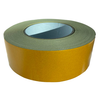 Светоотражающая однородная лента (тип А, ЖЕЛТАЯ, 100 мм х 45,7 м)